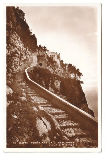 Capri porta antica anacapri - porta,