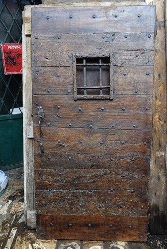 Porta antica chiodata - antica,