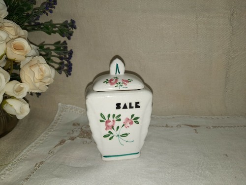 Antico contenitore sale porta - ,