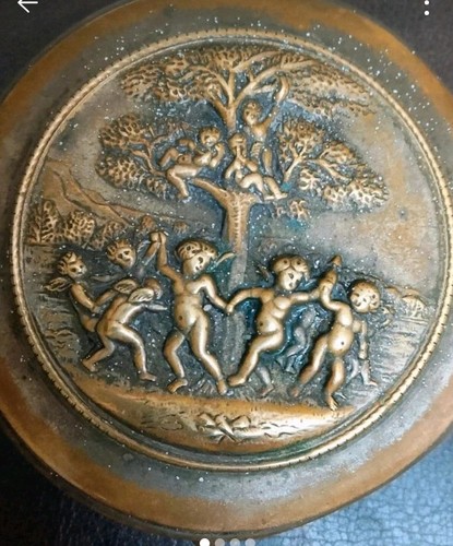 Antica scatola porta gioie - antica,