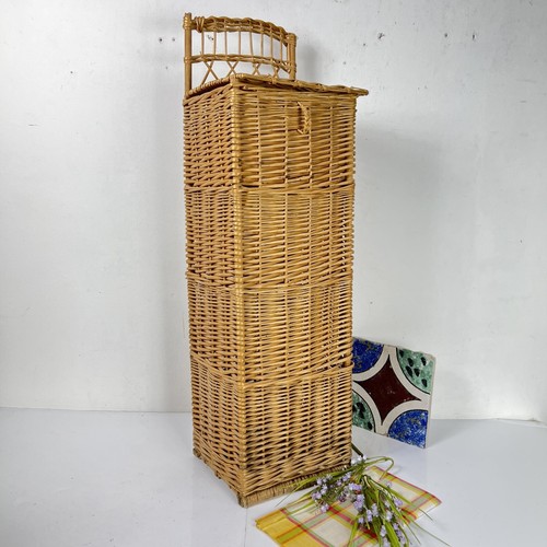 Antica cesta vimini vintage - cesta,