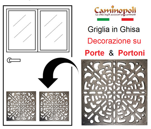 Griglia ghisa aerazione - di,