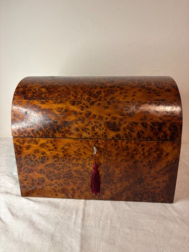 Scatola legno antica art deco - antica,