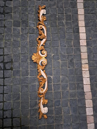 Cimasa 166 antica legno - 166,