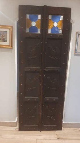 Porta antica legno - antica, in