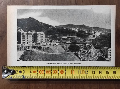 Antiche stampe genova 1947 - stampe,